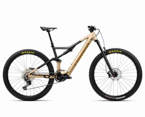 Orbea Rise H30 Full Suspension e-Bike - 2023 - Baobab Brown Cosmic Brown Matt
