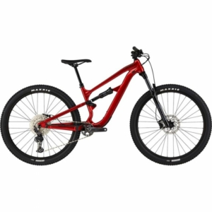 Cannondale Habit 4 Full Suspension Mountain Bike - 2023 - Candy Red