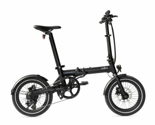 "Eovolt Morning 16" Folding Electric Bike - 2022" - Onyx Black