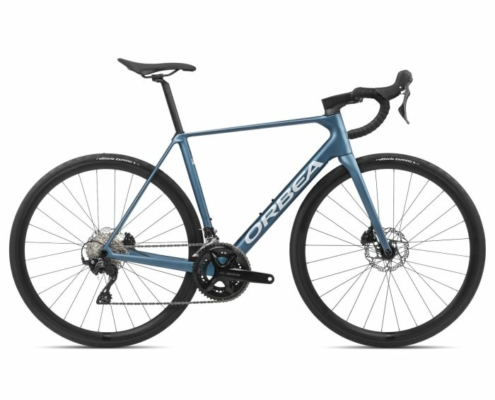 Orbea Orca M30 Road Bike - 2024 - Slate Blue-Halo Silver (Matt)