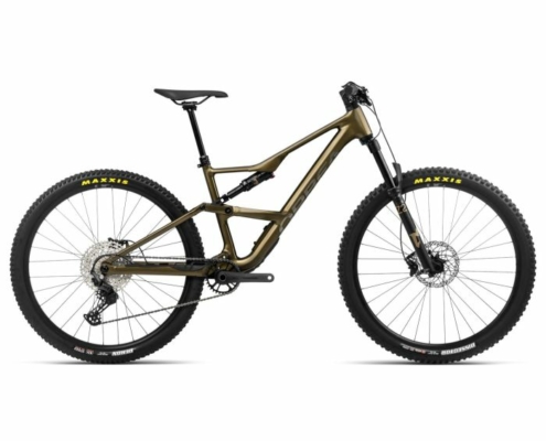 Orbea Occam SL H30 Full Suspension Mountain Bike - 2024 - Metallic Olive Green-Titanium Black (Gloss)