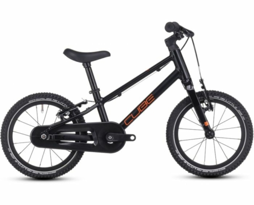 Cube Numove 140 Kids Bike - Black / Orange