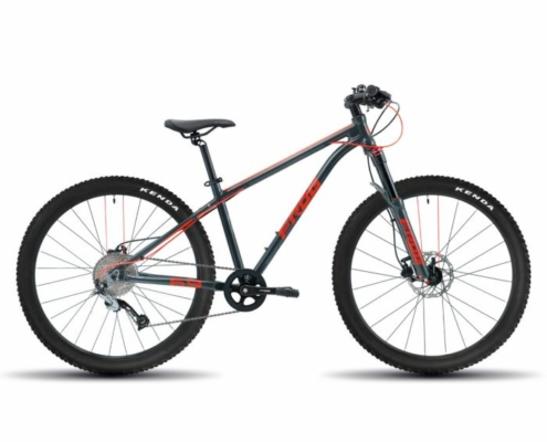 "Frog MTB 69 26" Kids Bike" - Metallic Grey Neon Red