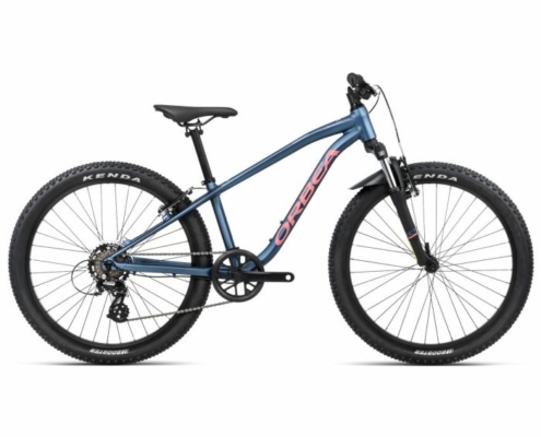 Orbea MX 24 XC Kids Bike - 2024 - Moondust Blue - Red (Matt)