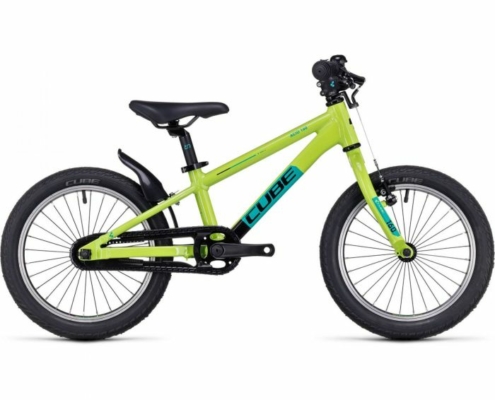 "Cube Cubie 160 RT 16" Kids Bike" - Green / Black