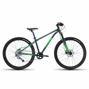 "Frog MTB 69 26" Kids Bike" - Metallic Grey Neon Green