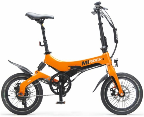 MiRider One Folding e-Bike - Ember Orange